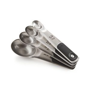 OXO Good Grips 4 Piece Stainless Steel Measuring Spoon Set