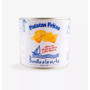 Bonilla a la vista Potato Chips in tin 40g