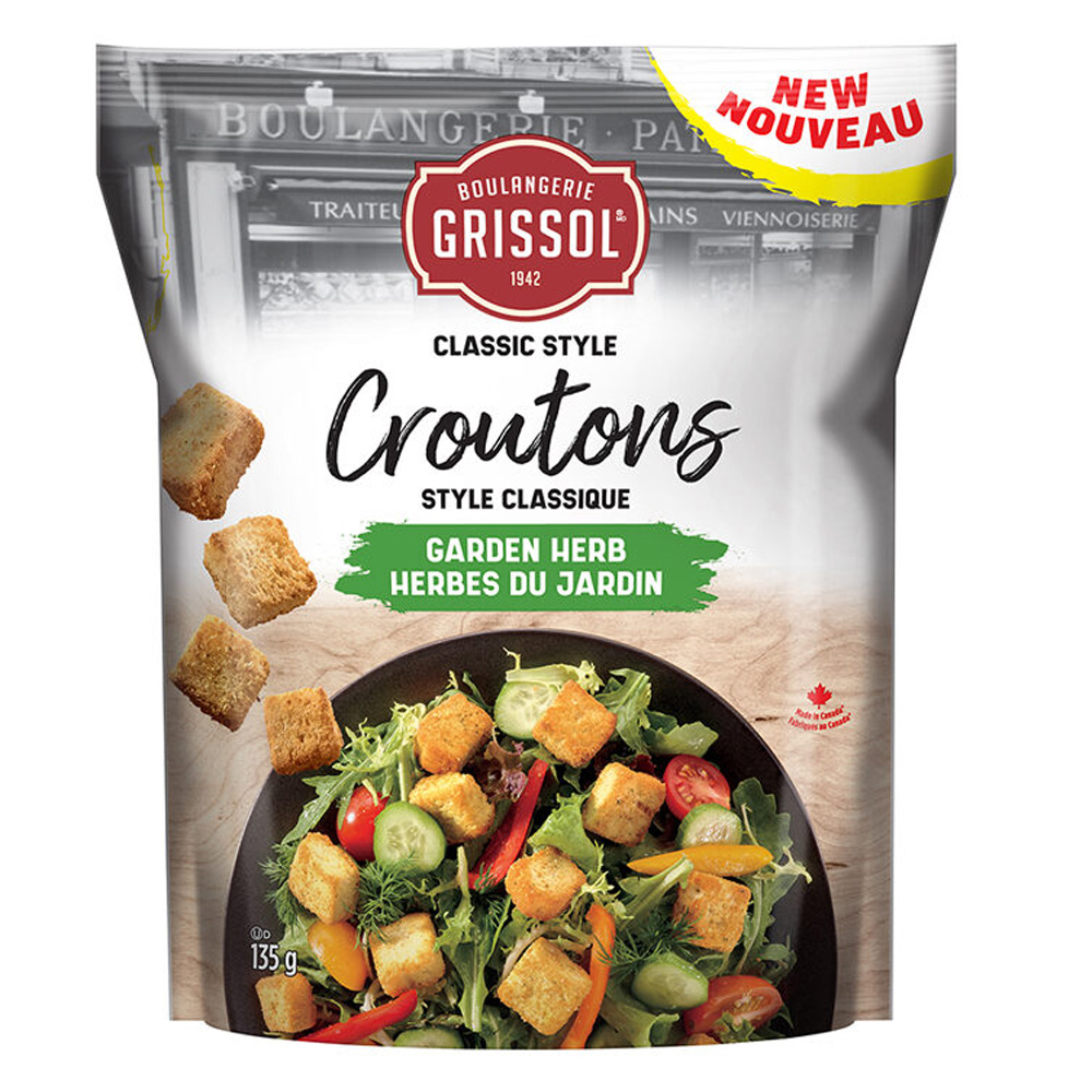 Boulangerie Grissol Croutons Garden Herb